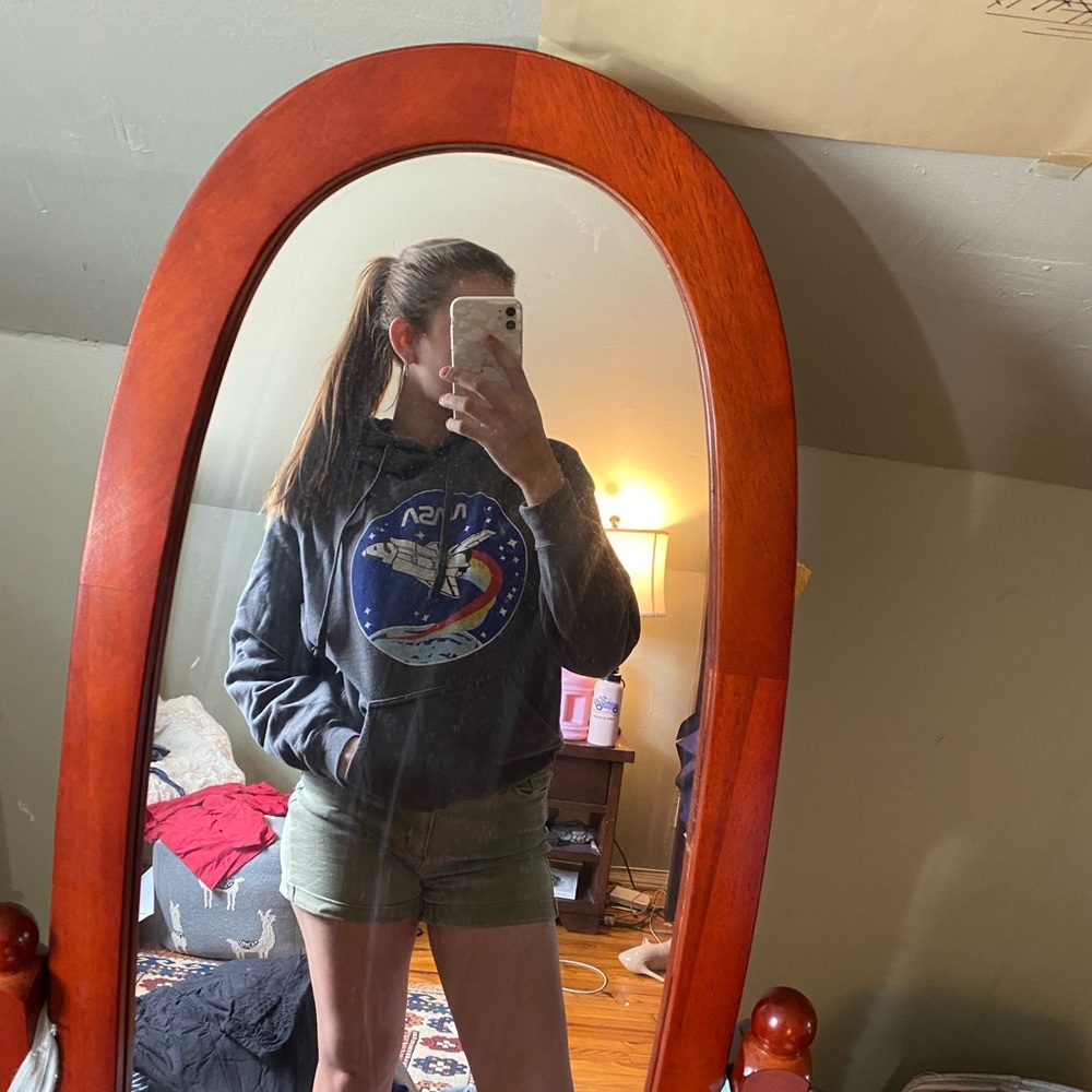 NASA hoodie from Newbury Comics